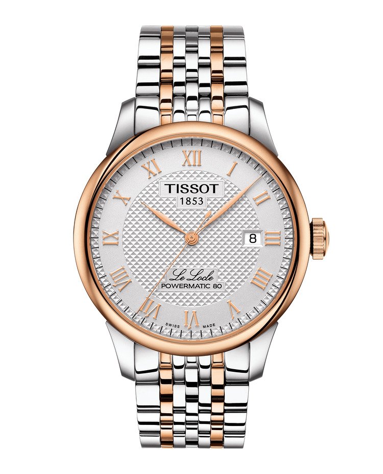 Tissot Le Locle Powermatic 80 39mm Silver Dial T006.407.22.033.00