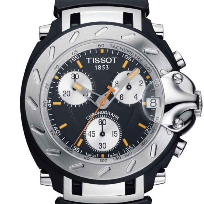 Tissot T-Race Quartz Chronograph 40mm Black Dial