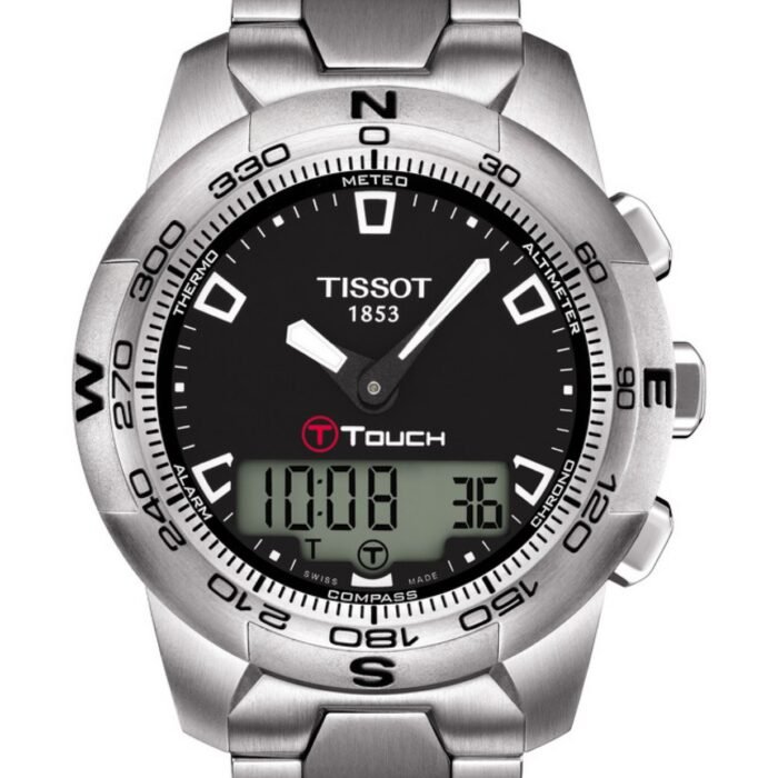 Tissot T-Touch II 43mm Black Dial