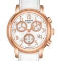 Tissot Dressport Quartz Chronograph 35mm White Mother-of-Pearl Dial
