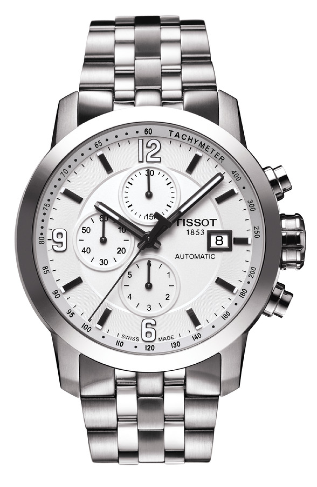 Tissot PRC 200 Automatic Chronograph 44mm White Dial