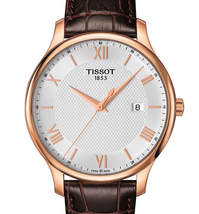 Tissot Tradition Quartz 42mm Silver Dial