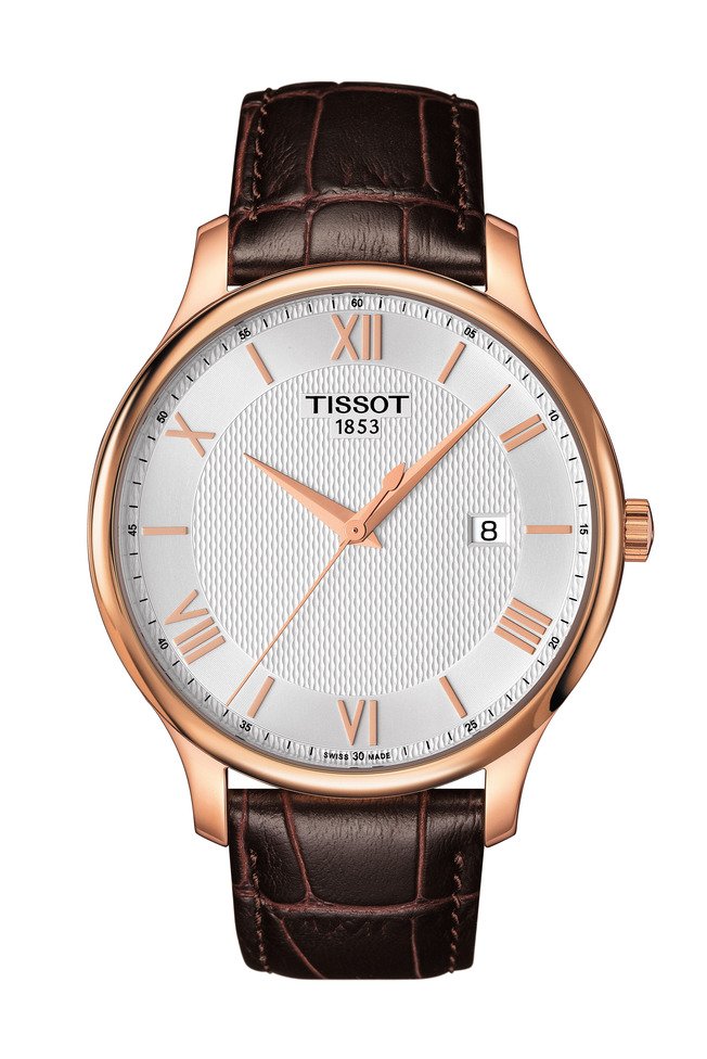 Tissot Tradition Quartz 42mm Silver Dial