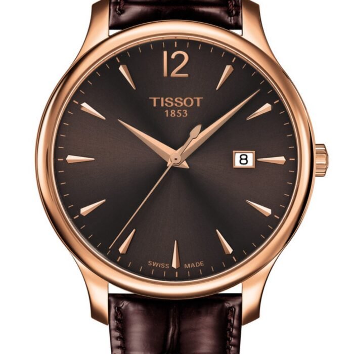 Tissot Tradition Quartz 42mm Brown Dial