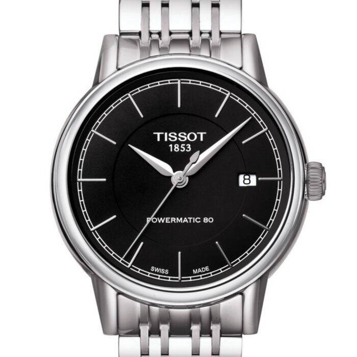 Tissot Carson Powermatic 80 40mm Black Dial