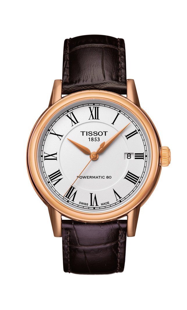 T085.407.36.013.00 Tissot Carson Powermatic 80 40mm White Dial