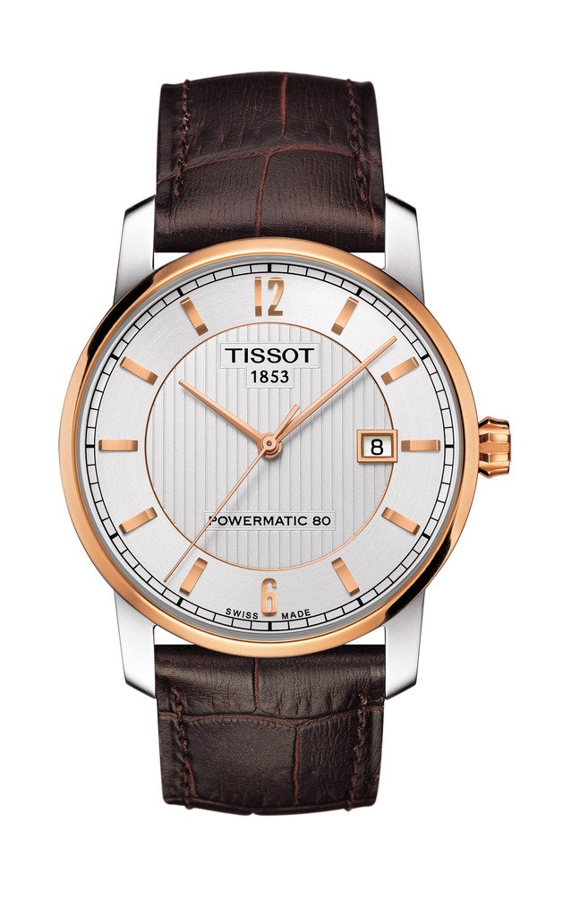 Tissot Titanium Powermatic 80 40mm Silver-White Dial