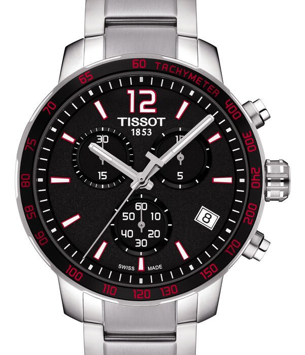 Tissot Quickster Chronograph Black Dial T095.417.11.057.00