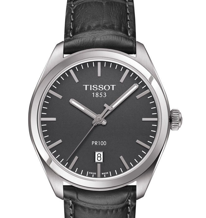 Tissot PR 100 Quartz 39mm Gunmetal Dial