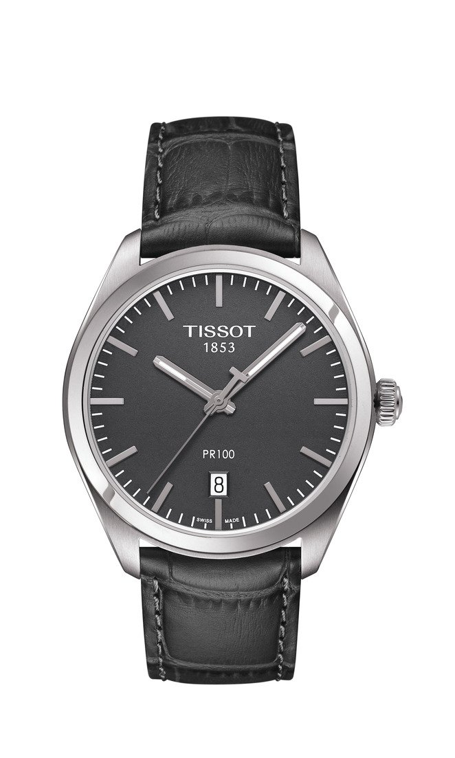 T101.410.16.441.00 Tissot PR 100 Quartz 39mm Gunmetal Dial