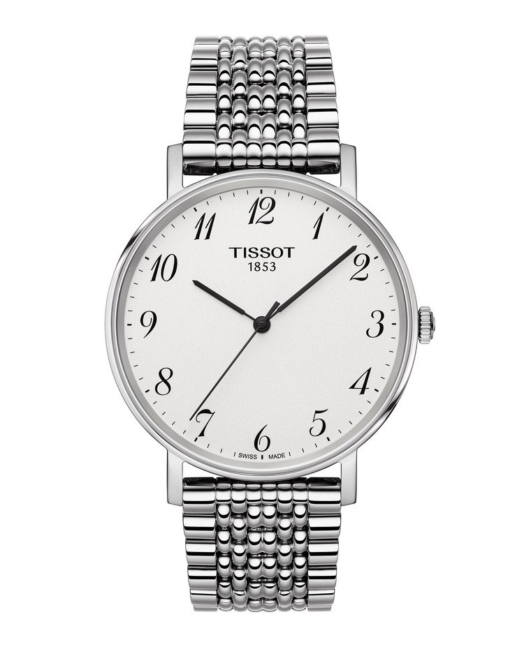 T109.410.11.032.00 Tissot Everytime Quartz 38mm Silver Dial