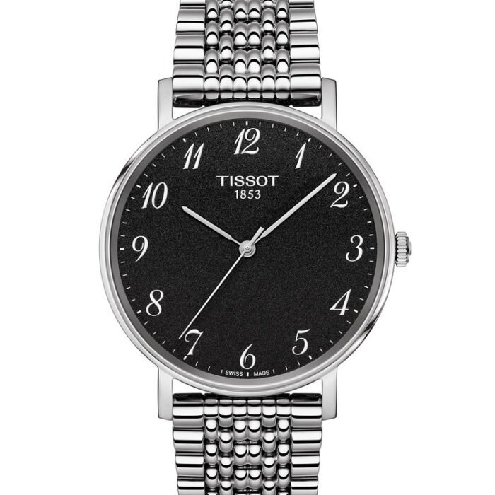 Tissot Everytime Quartz 38mm Black Dial