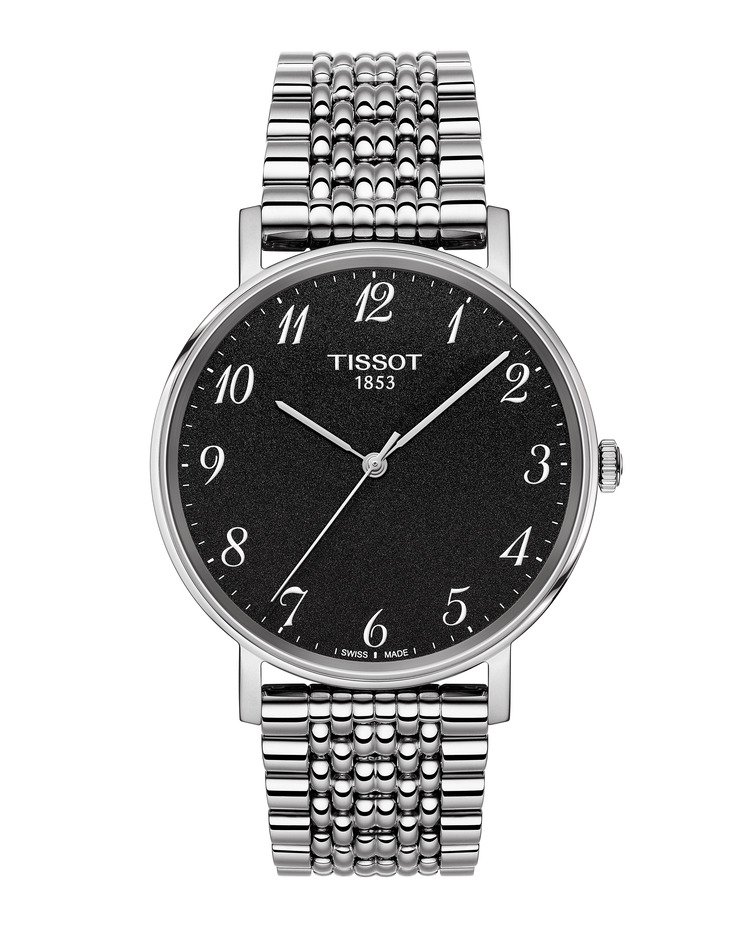 Tissot Everytime Quartz 38mm Black Dial