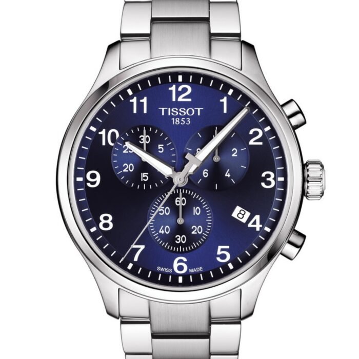 Tissot Chrono XL Quartz Chronograph 45mm Blue Dial