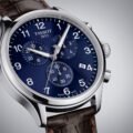 Tissot Chrono XL Quartz Chronograph 45mm Blue Dial open front