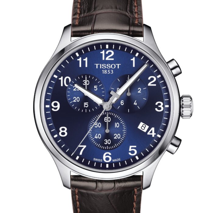 Tissot Chrono XL Quartz Chronograph 45mm Blue Dial