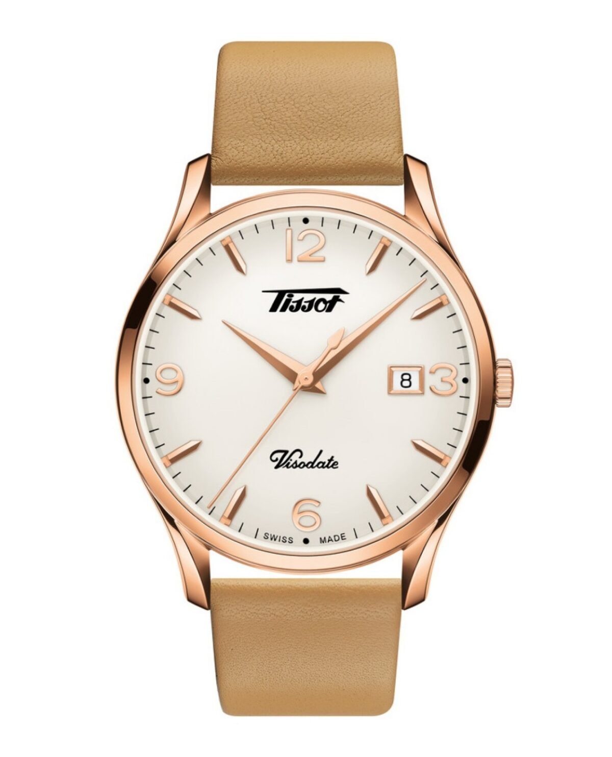 T118.410.36.277.01 Tissot Visodate Quartz Silver Opalin 40mm T118.410.36.277.01