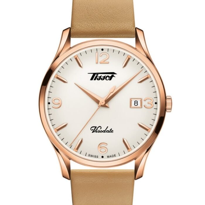 Tissot Visodate Quartz Silver Opalin 40mm T118.410.36.277.01