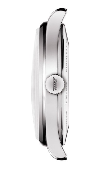 Tissot Visodate Powermatic 80 Silver Opalin 42mm T118.430.16.271.00 side