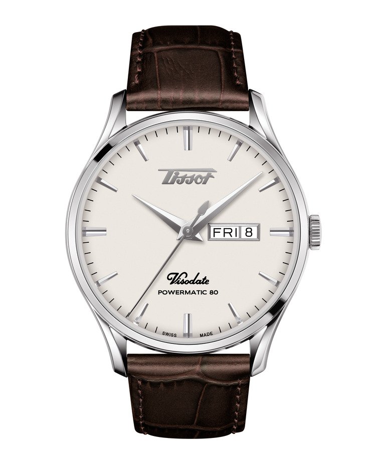 Tissot Visodate Powermatic 80 Silver Opalin 42mm T118.430.16.271.00