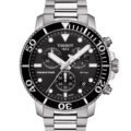 Tissot Seastar Chronograph 45mm Black Dial