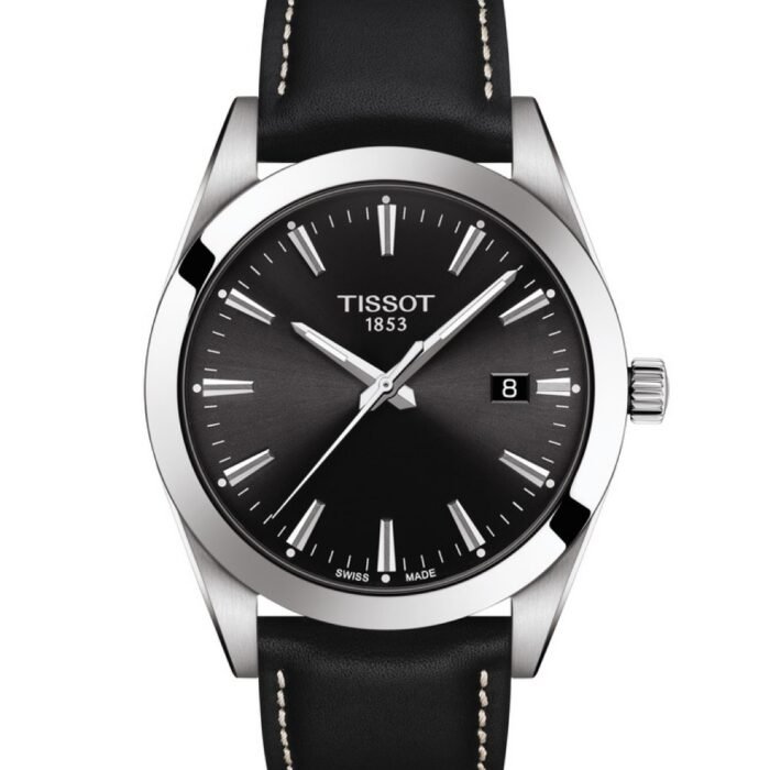 Tissot Gentleman Quartz 40mm Black Dial