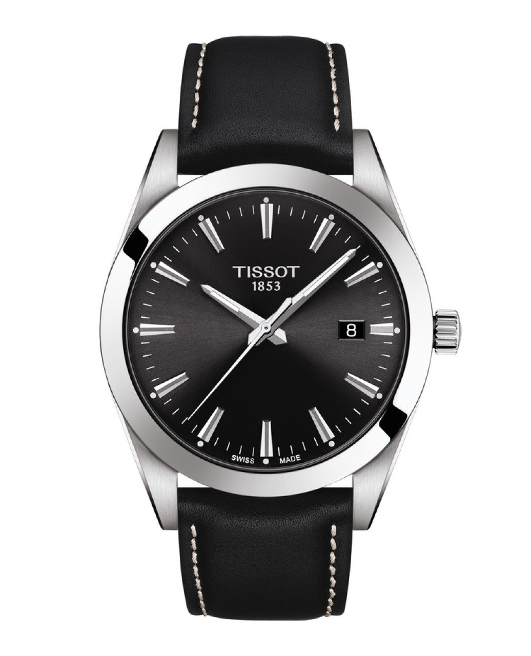 Tissot Gentleman Quartz 40mm Black Dial