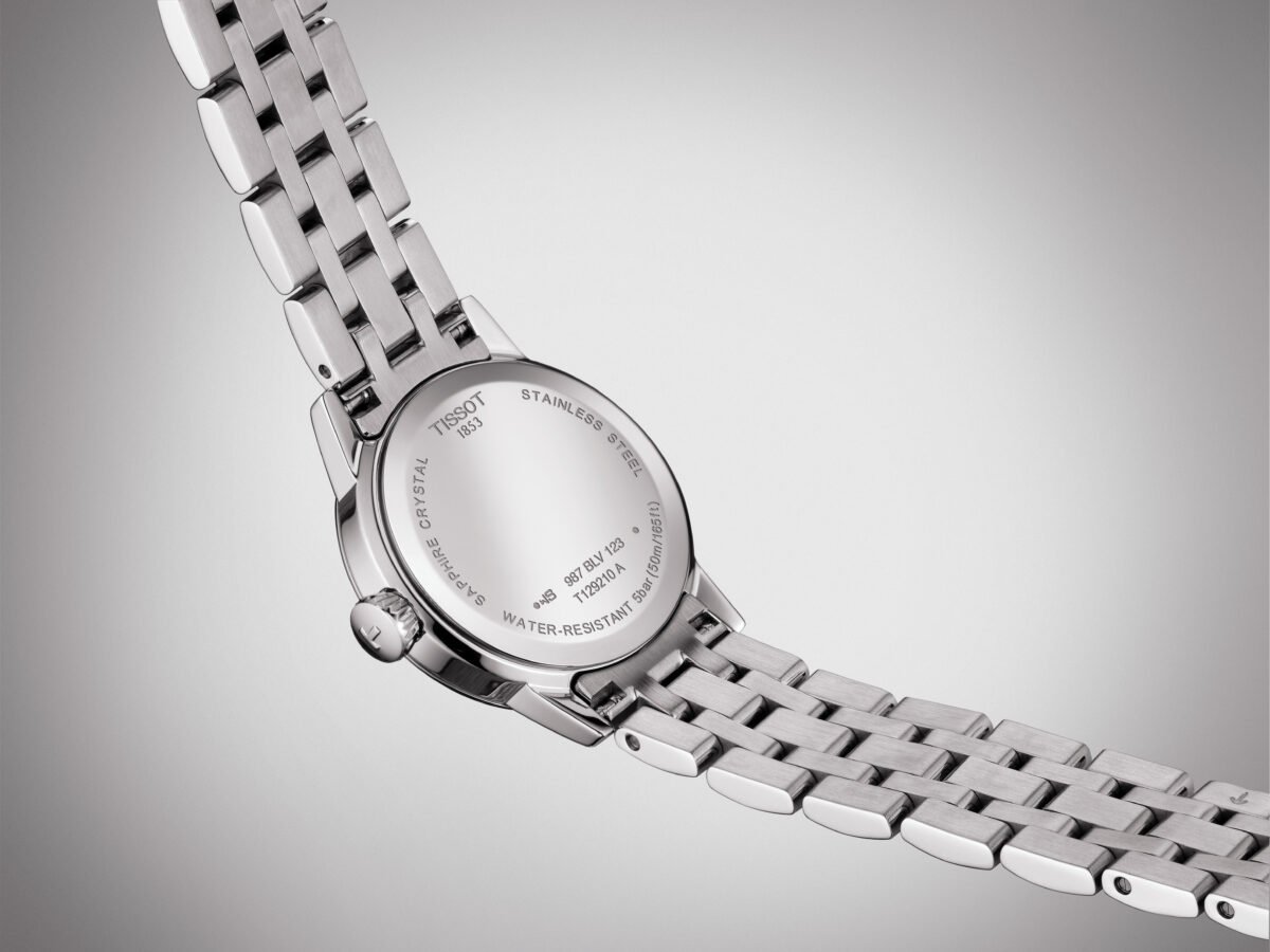 Tissot Classic Dream Quartz 28mm White Dial open back