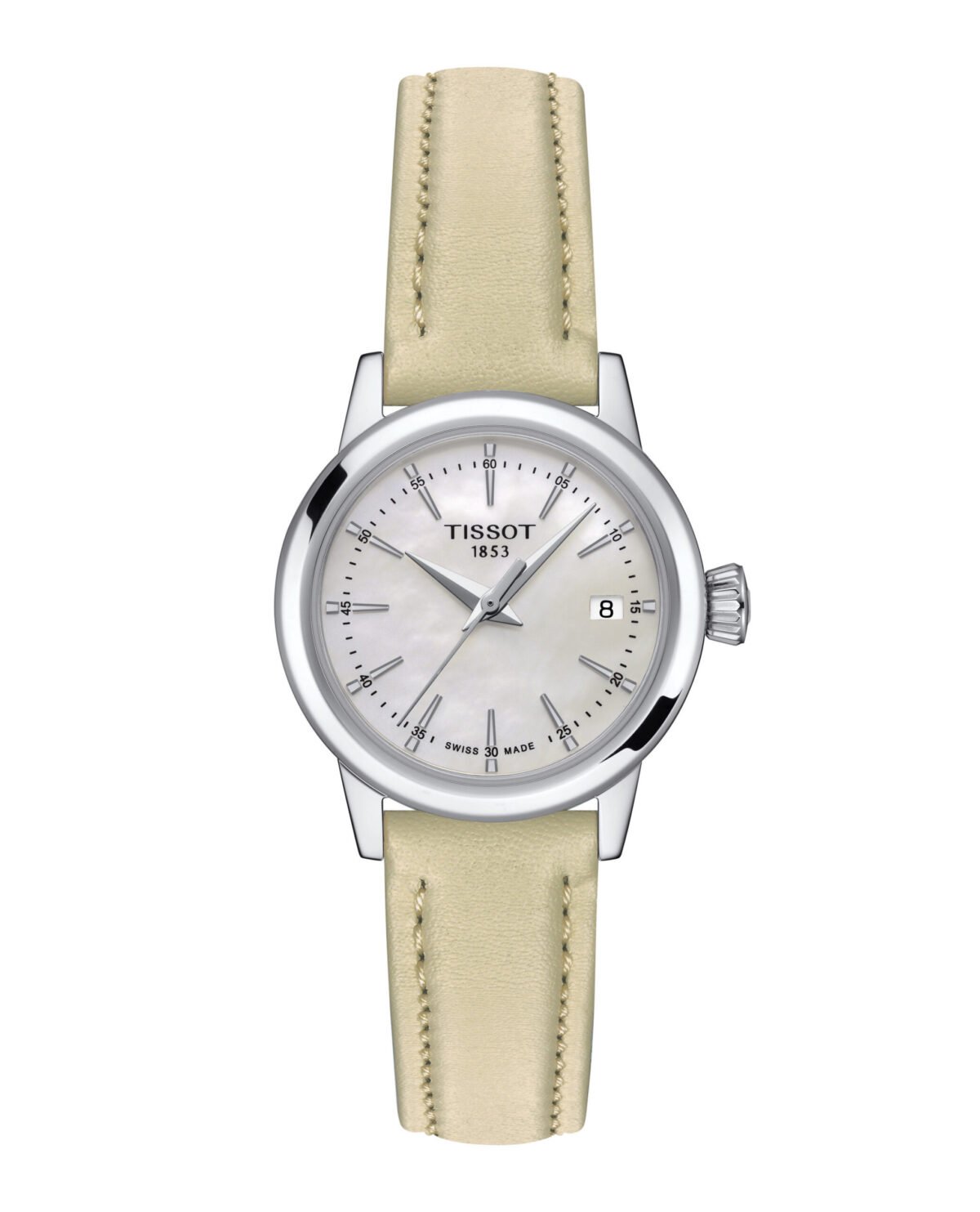 Tissot Classic Dream Quartz 28mm White Mother of Pearl Dial