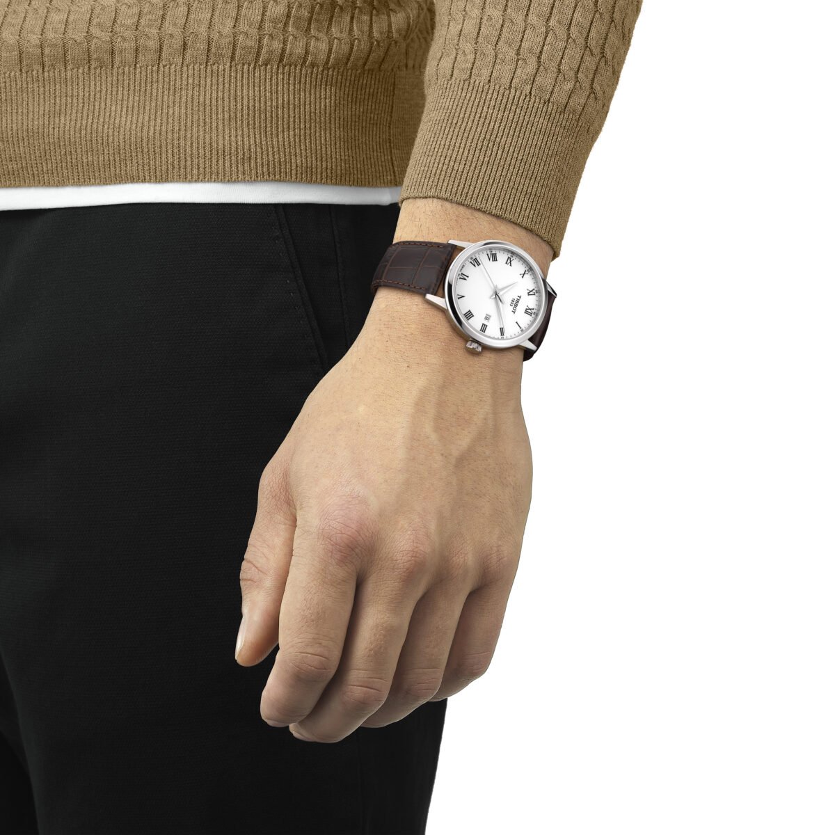 Tissot Classic Dream Quartz 42mm White Dial weared