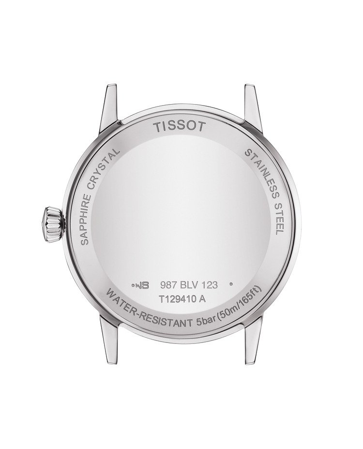 T129.410.16.053.00-1 Tissot Classic Dream Quartz 42mm Black Dial back