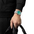 T137.407.11.091.01-3-1200x1200 Tissot PRX Powermatic 80 40mm Light Green Dial weared