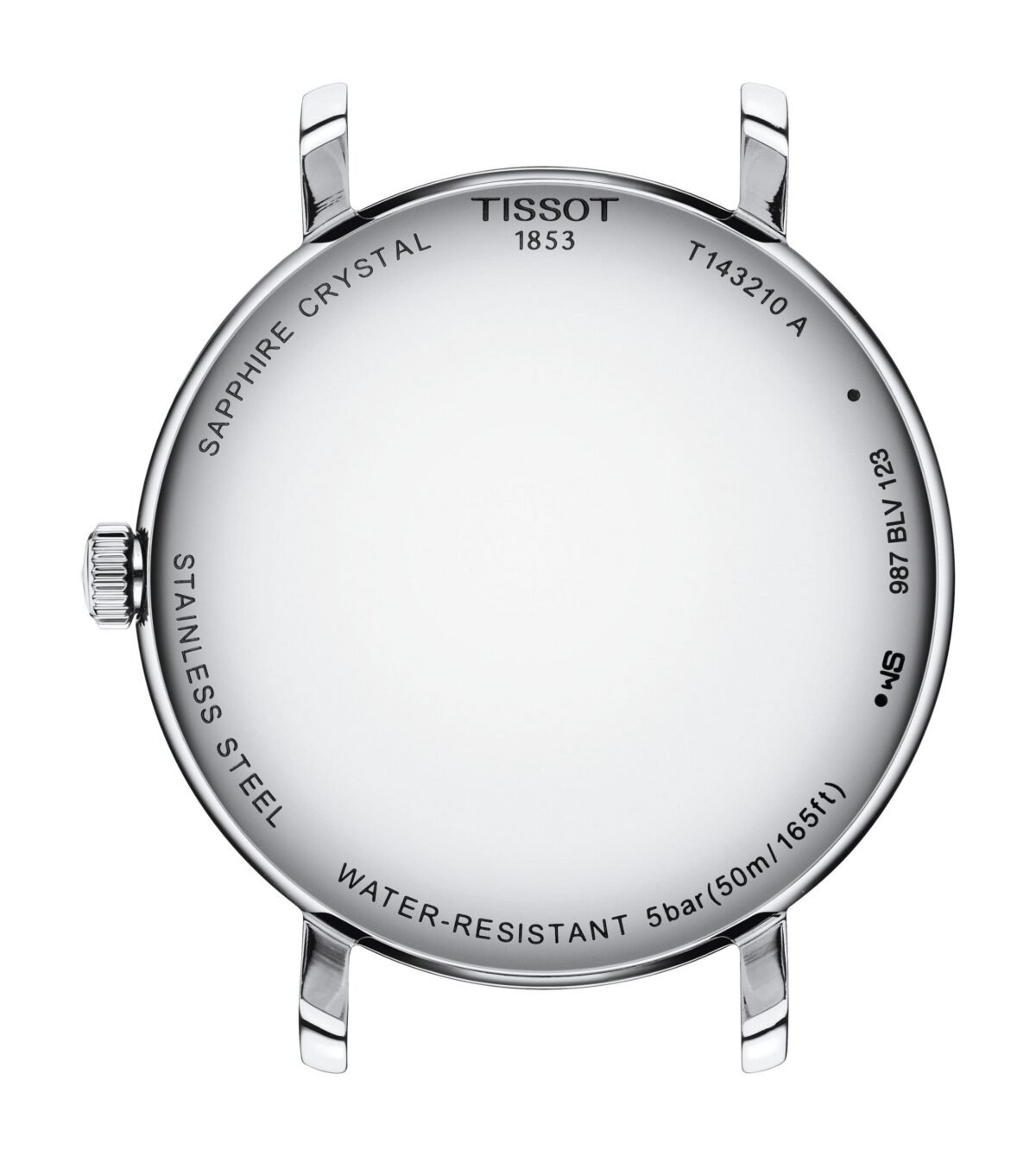 Tissot Everytime Quartz 34mm White Dial back