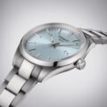 Tissot PR 100 Quartz 34mm Ice Blue Dial open top