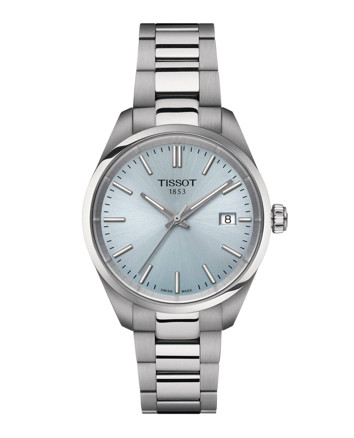 Tissot PR 100 Quartz 34mm Ice Blue Dial