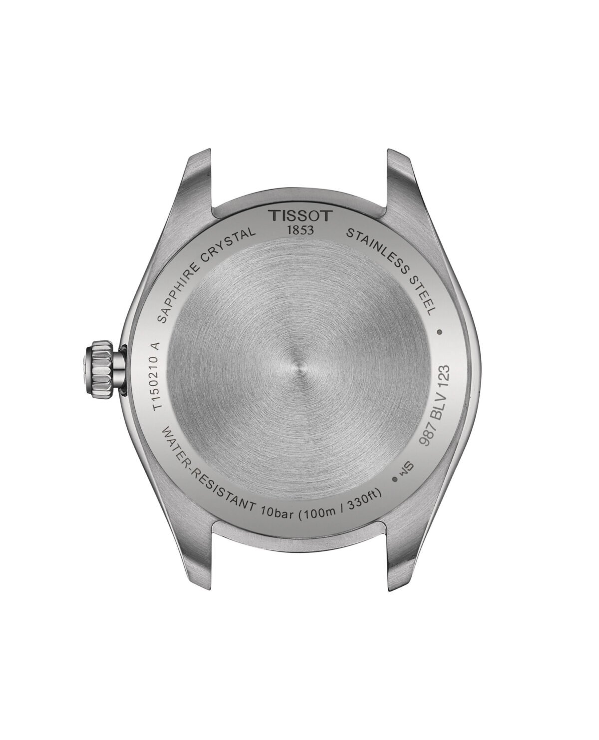 Tissot PR 100 Quartz 34mm Silver Dial back