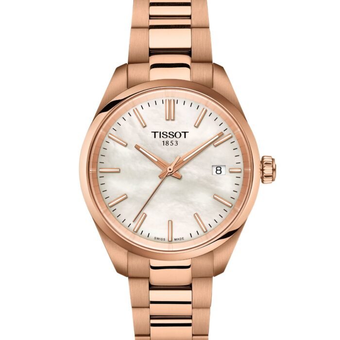 Tissot PR 100 Quartz 34mm White Mother-of-Pearl Dial