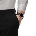 Tissot PR 100 Quartz 40mm Black Dial weared