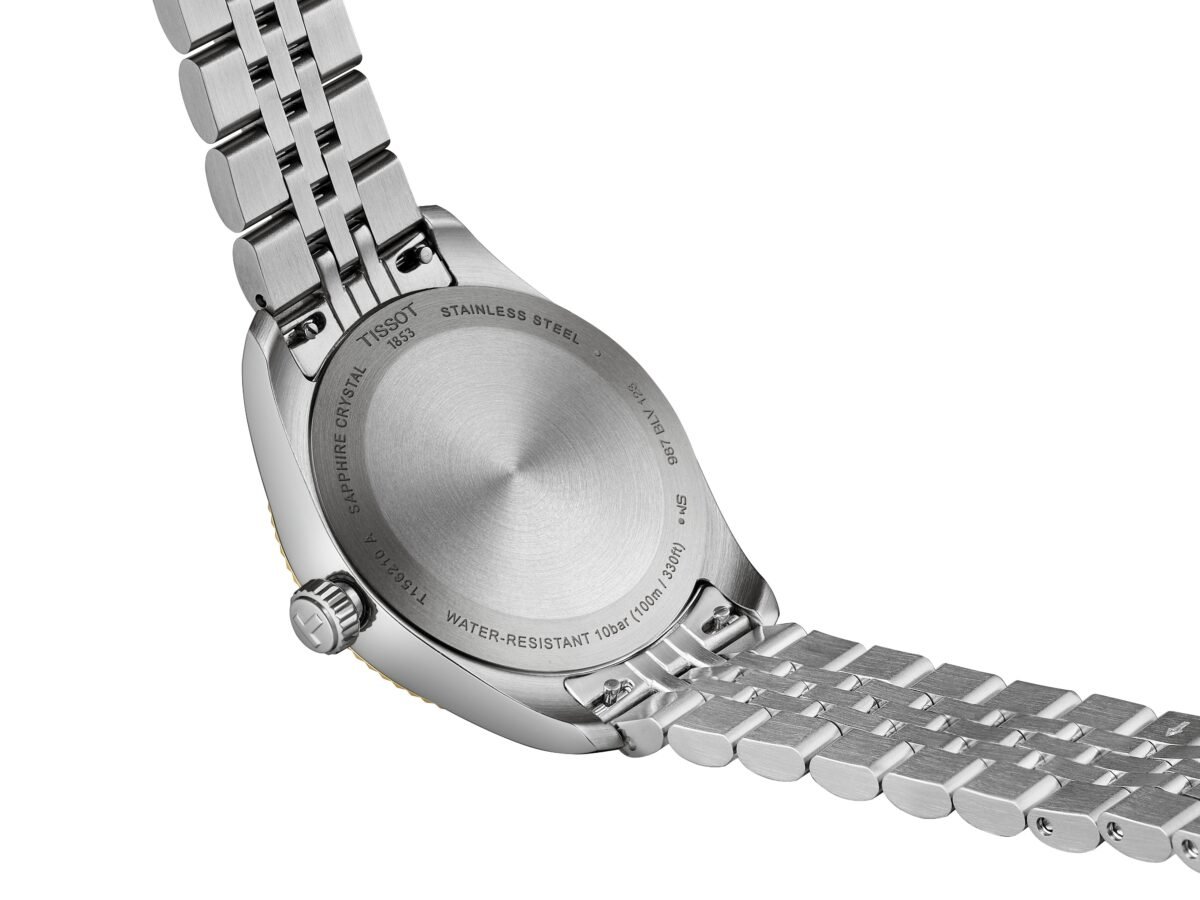 Tissot Ballade 34mm Silver Dial open back