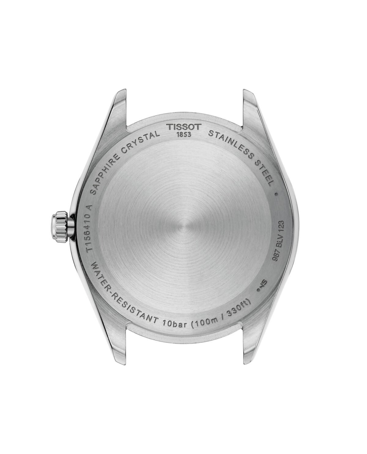 Tissot Ballade 40mm Blue Dial back