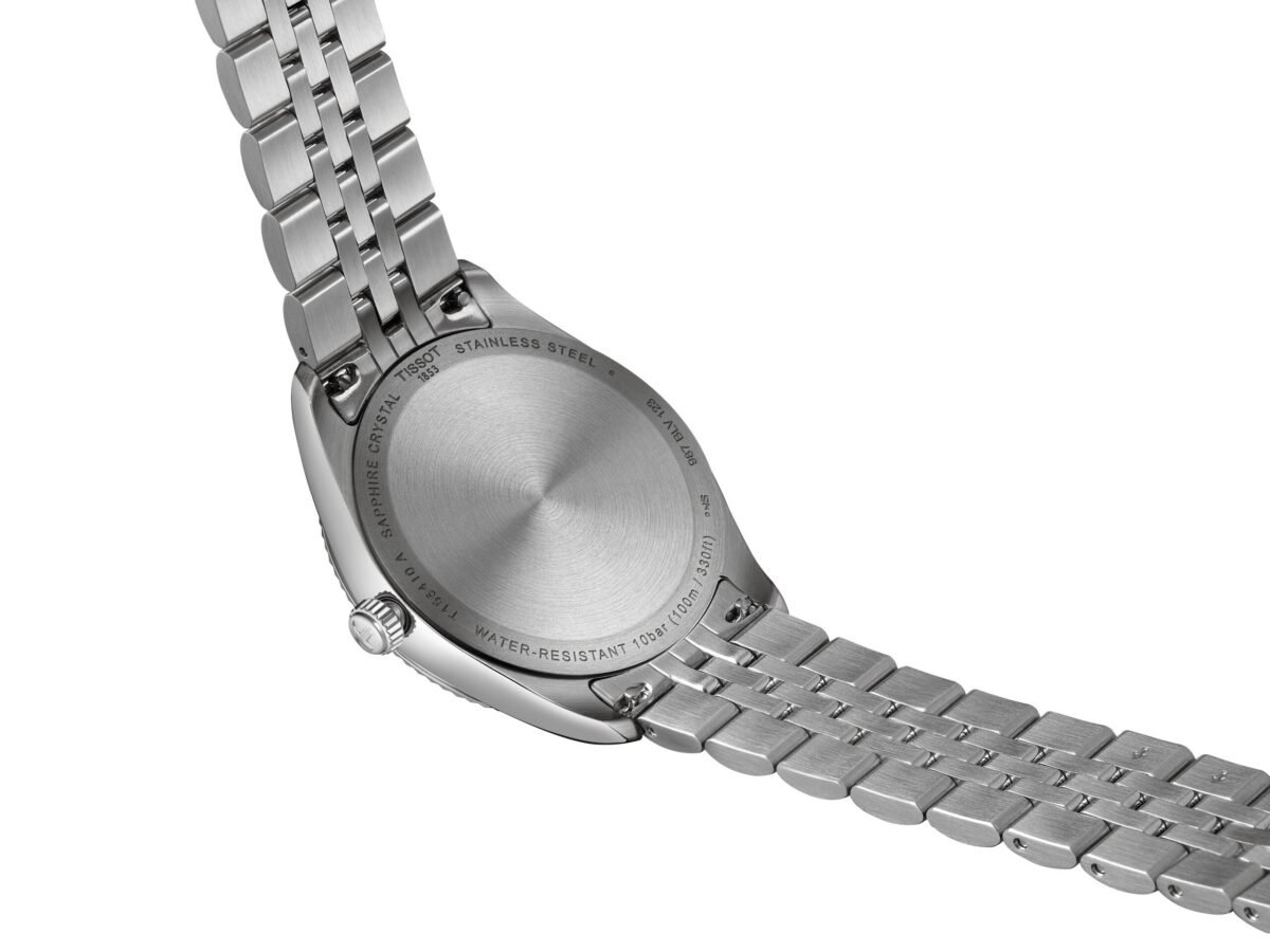 T156.410.11.091.00-5 Tissot Ballade 40mm Green Dial open back