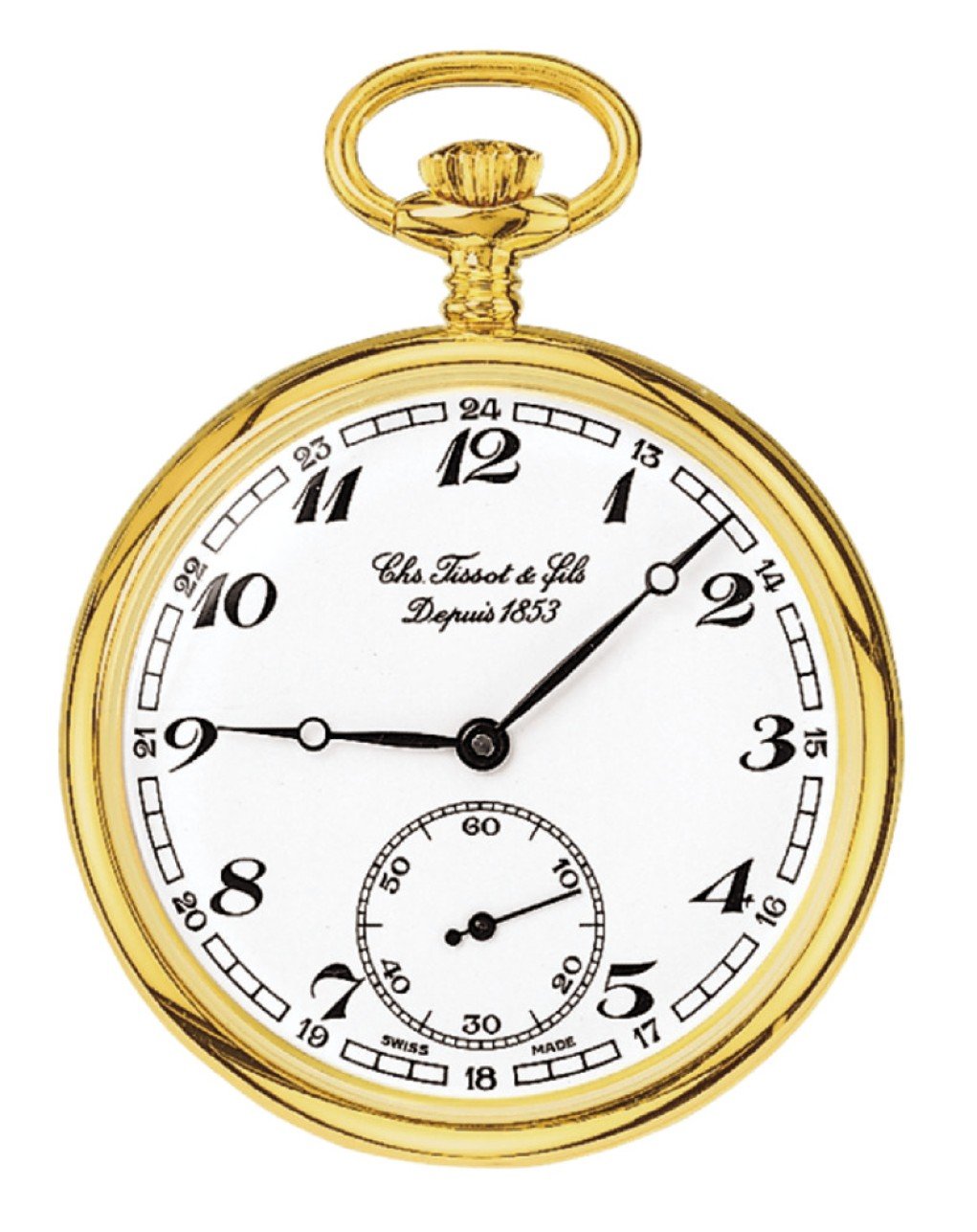 Tissot Lepine Mechanical Pocket Watch T82.4.402.12
