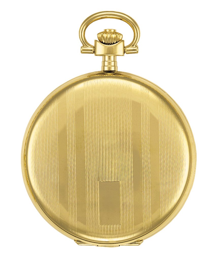 Tissot Savonnette Quartz 48.5mm White Dial pocket watch T83.4.553.13 closed