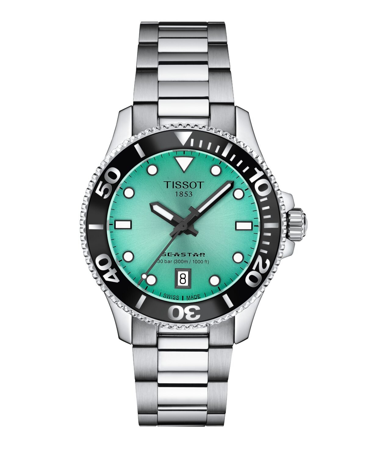 Tissot Seastar 36mm Turquoise Dial