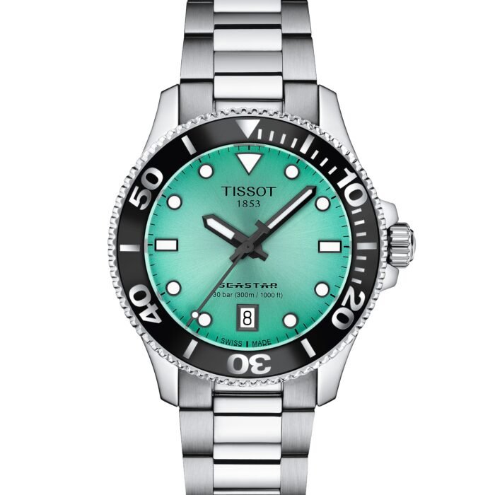 Tissot Seastar 36mm Turquoise Dial