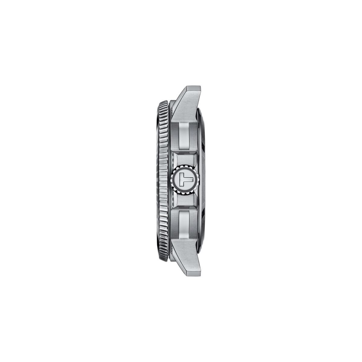 Tissot Seastar Powermatic 80 43mm Blue Dial side