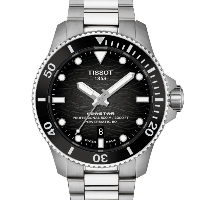 Tissot Seastar Powermatic 80 44mm Grey