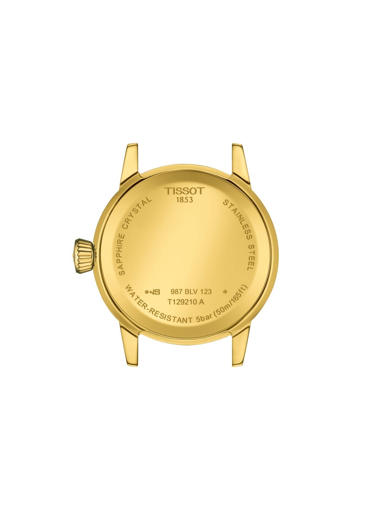 Tissot Classic Dream Quartz 28mm Ivory Dial back