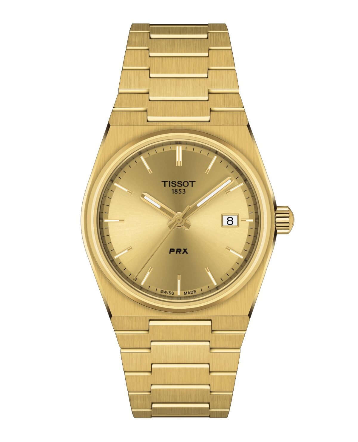 T137.210.33.021.00 Tissot PRX 35mm Champagne Dial