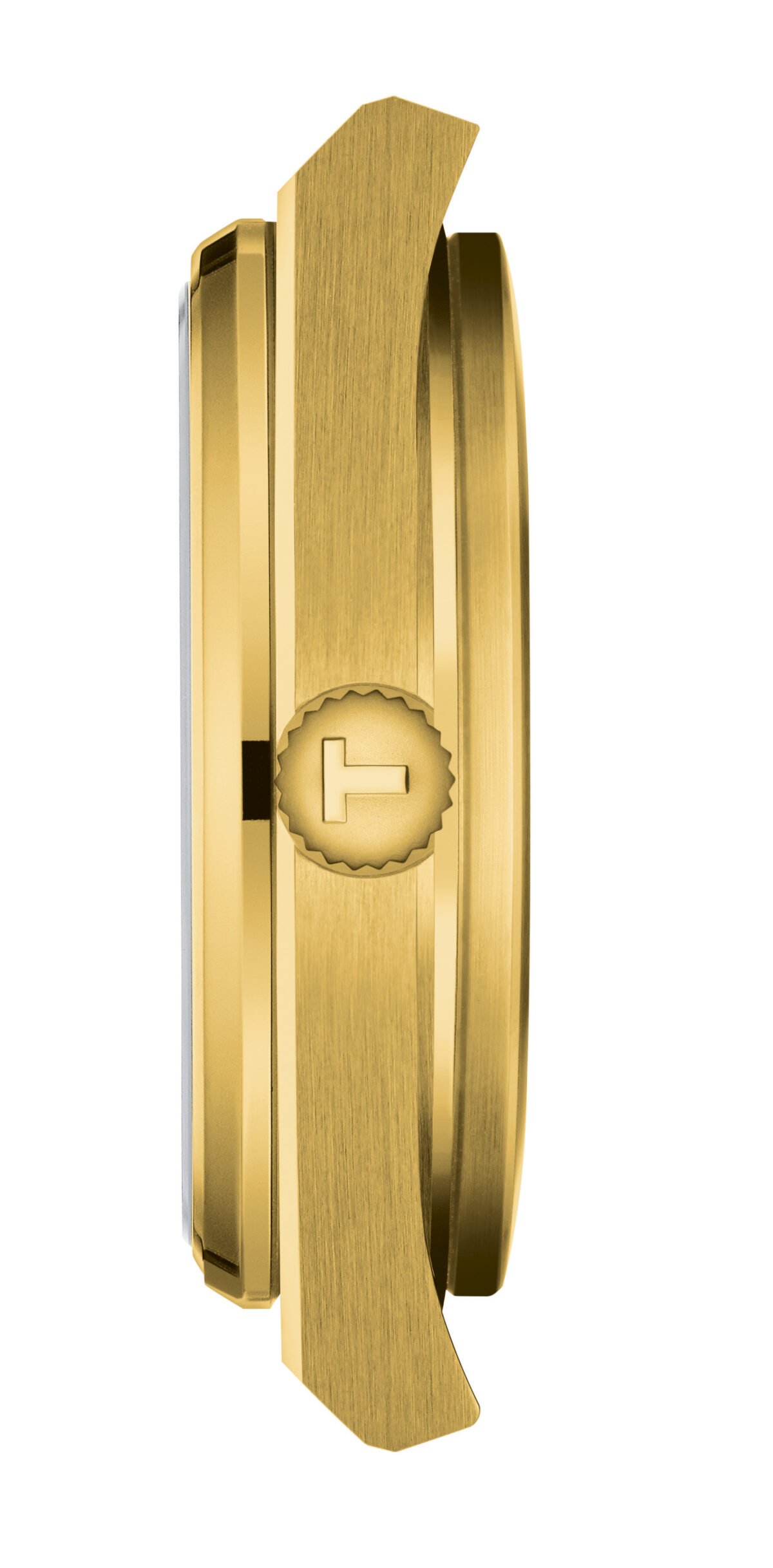 T137.210.33.021.00-2 Tissot PRX 35mm Champagne Dial side